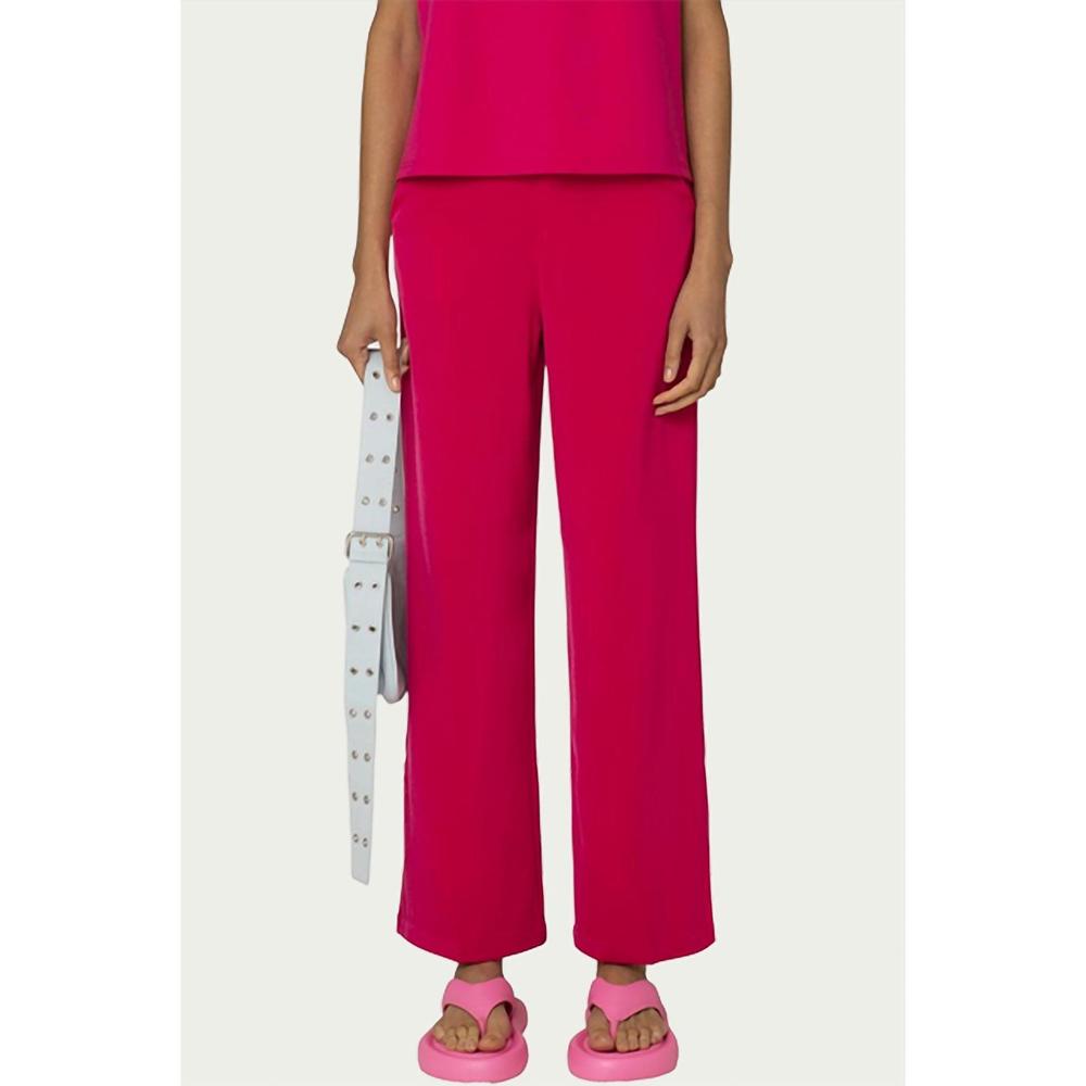 NEW AMYLYNN alice straight-leg pants in pink